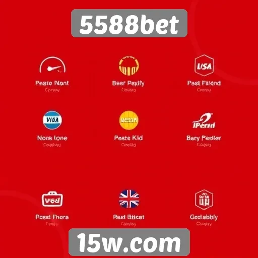 Métodos de pagamento aceitos na 5588bet