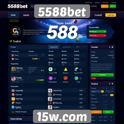 Avaliação da interface do usuário no site 5588bet